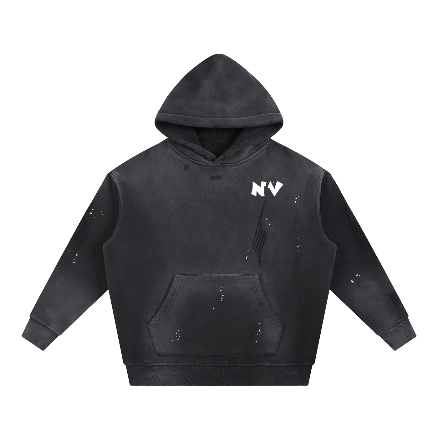 NV Vintage Washed Oversized Hoodie