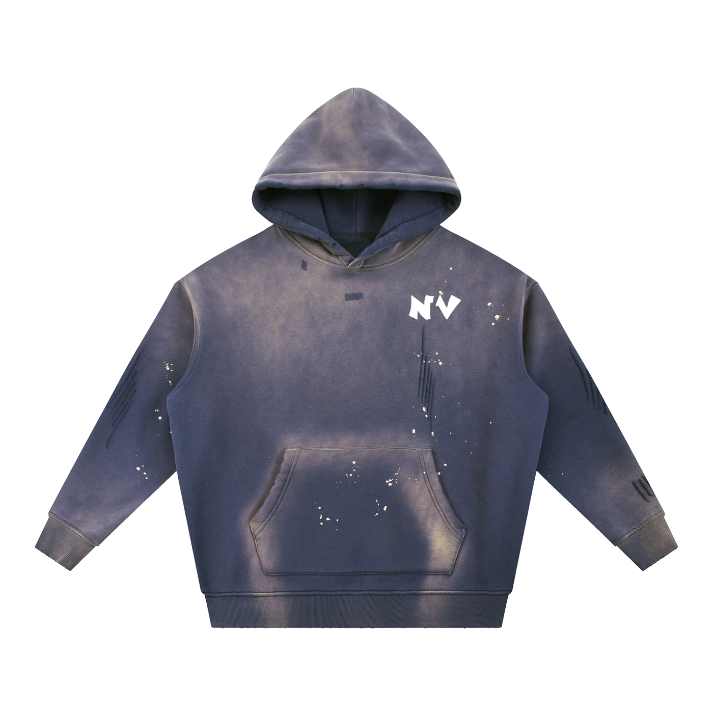 NV Vintage Washed Oversized Hoodie