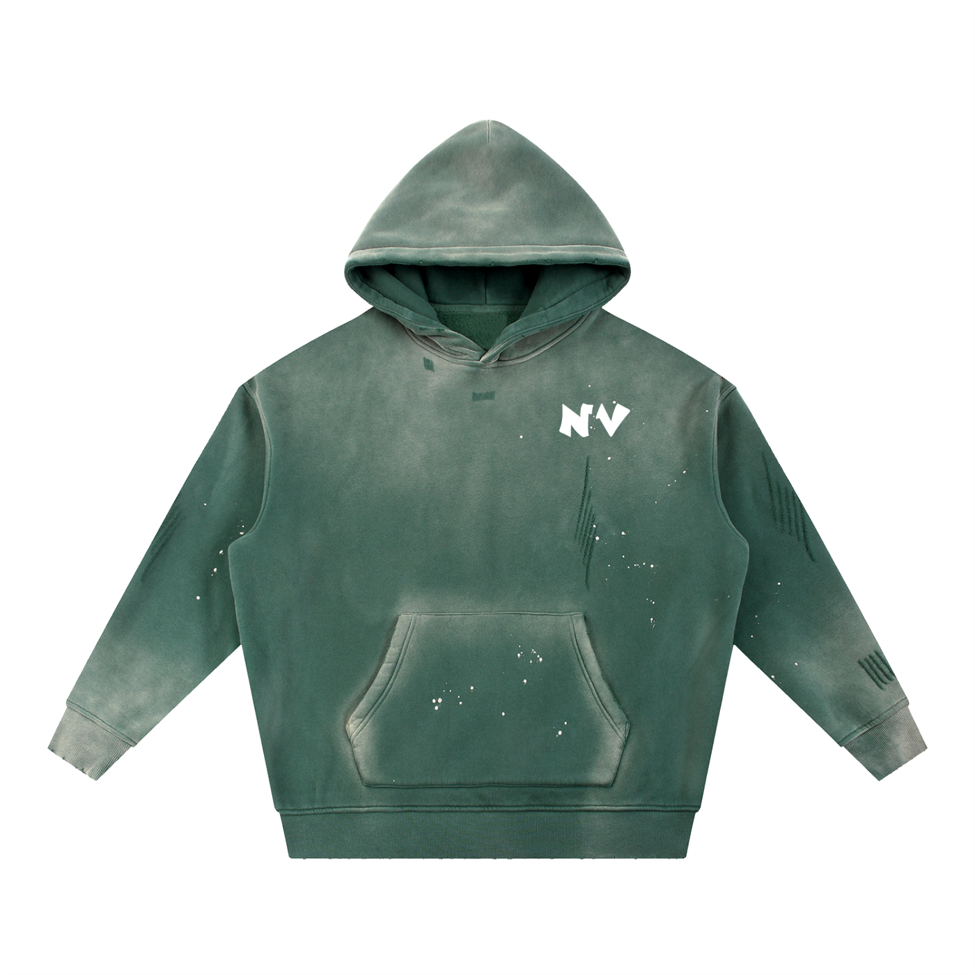 NV Vintage Washed Oversized Hoodie