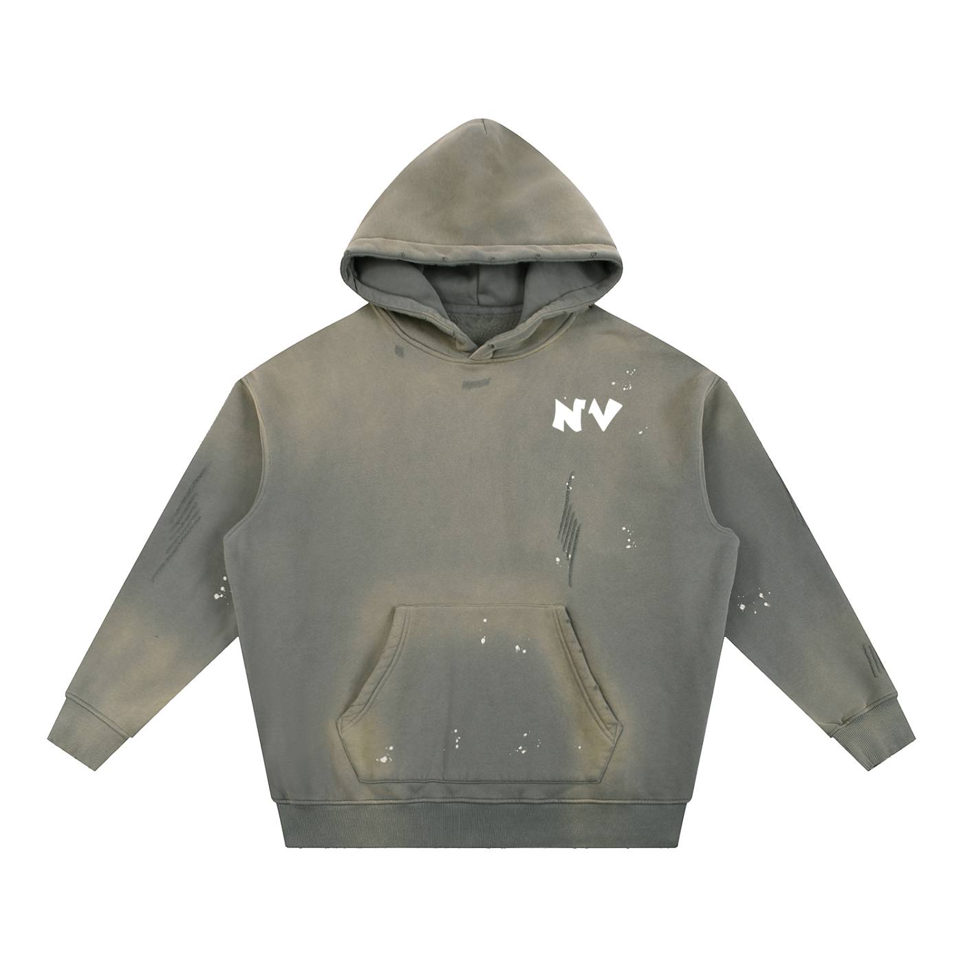 NV Vintage Washed Oversized Hoodie