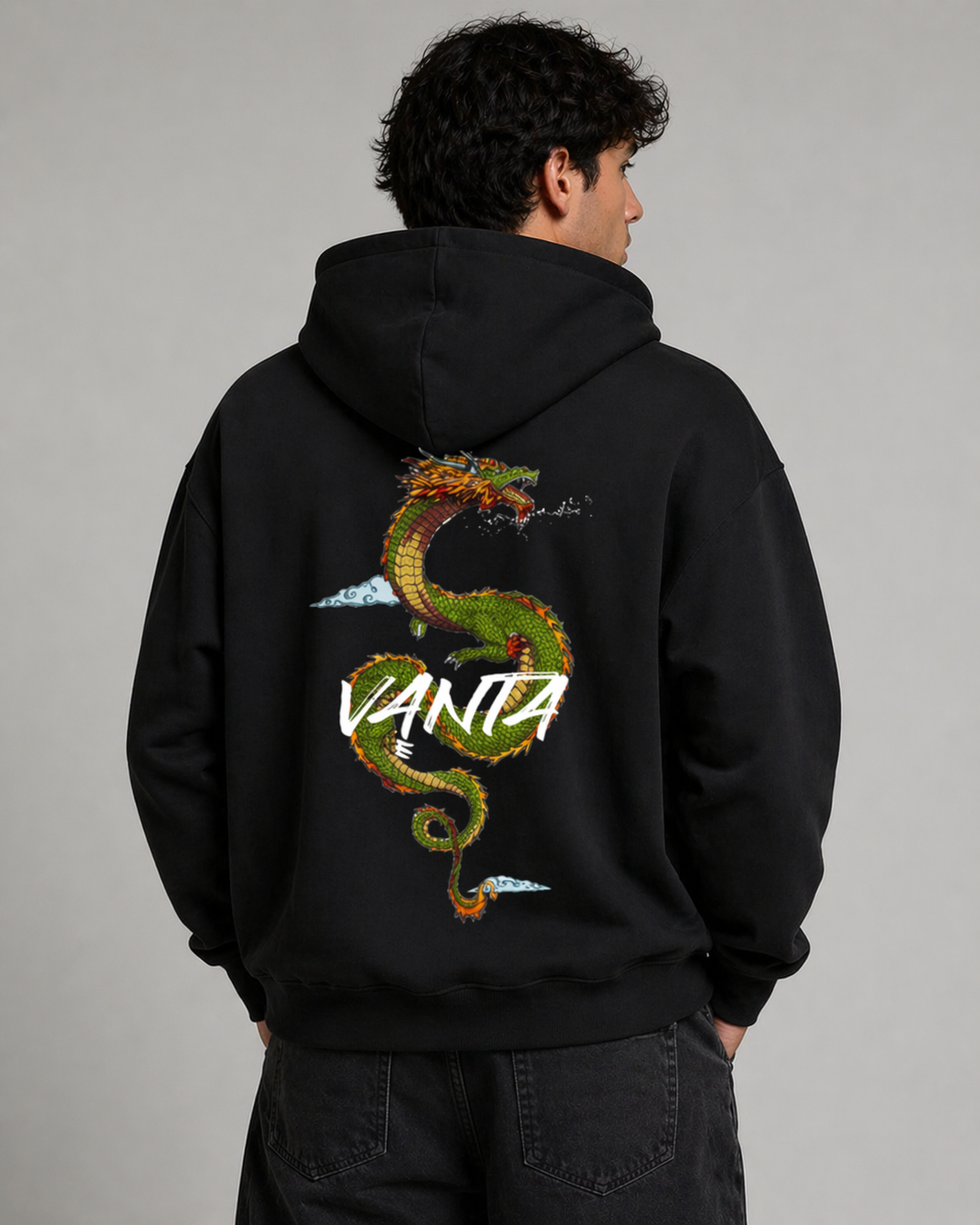 NVR VANTA Oversized Hoodie Unisex